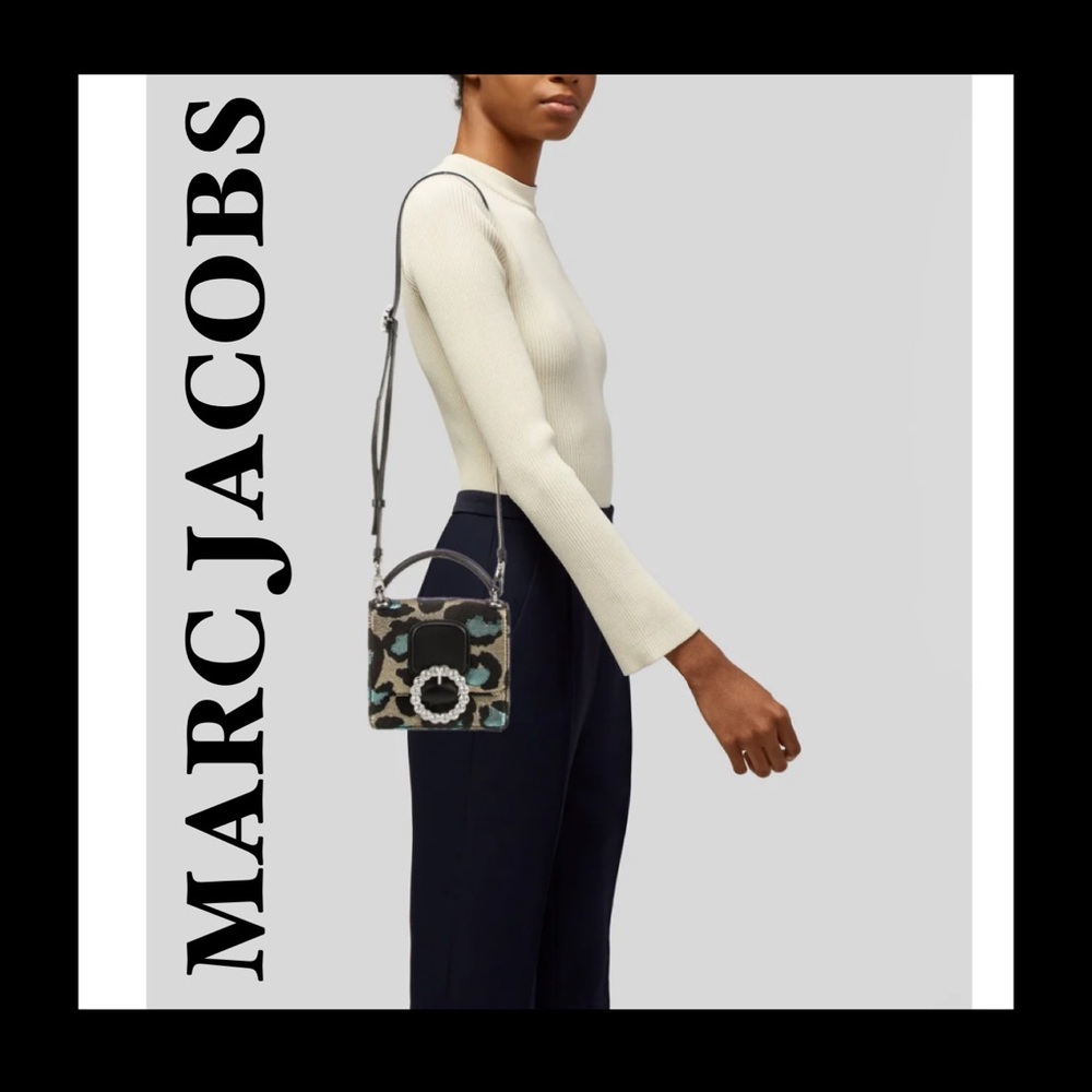 MARC JACOB DAMASK & LEATHER BAG